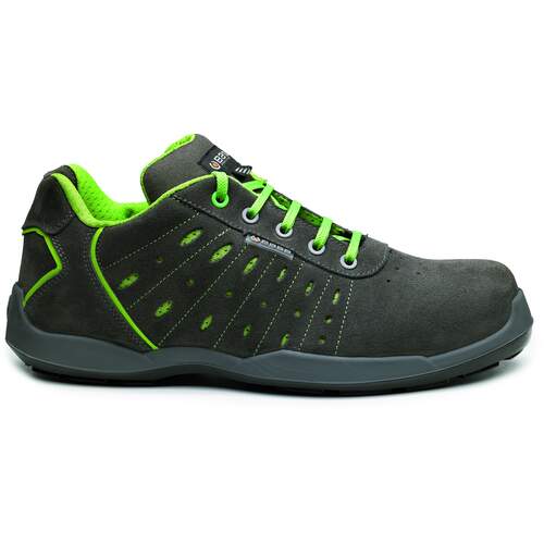 Base Ace Record Low Shoes - Grey/Lime