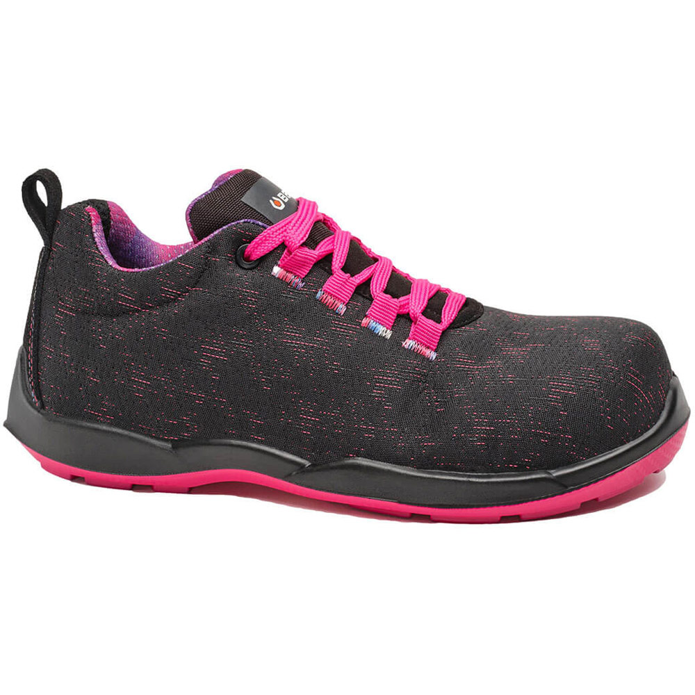 Base Violet Shoe S3L FO SR - Black/Fuchsia