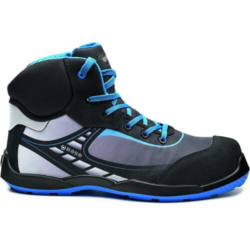 Base Bowling Top/Tennis Top Record Ankle Shoes - Black/Blue