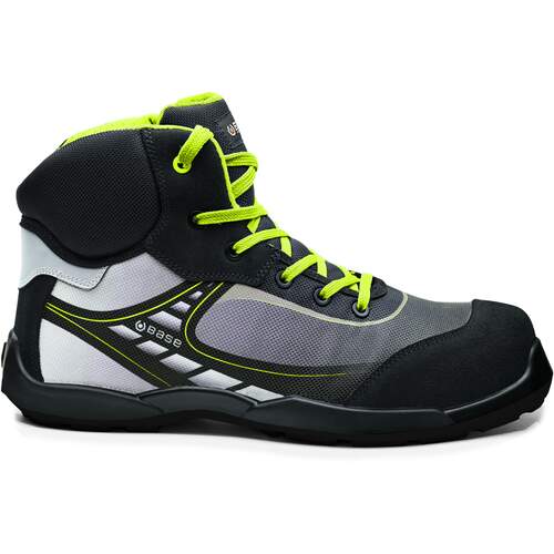 Base Bowling Top/Tennis Top Record Ankle Shoes - Black/Yellow