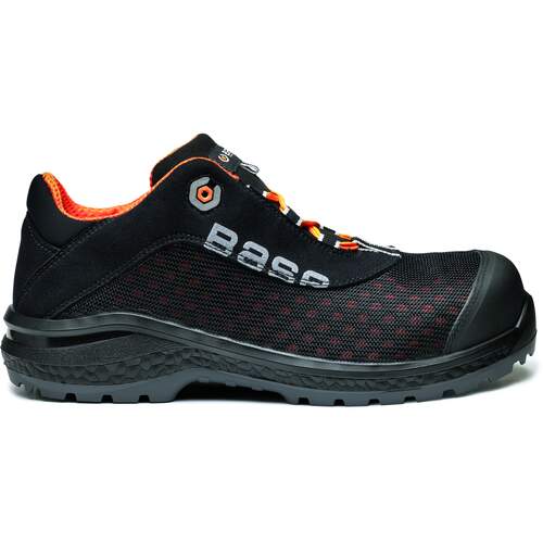Base Be-Fit Classic Plus Low Shoes - Black/Orange