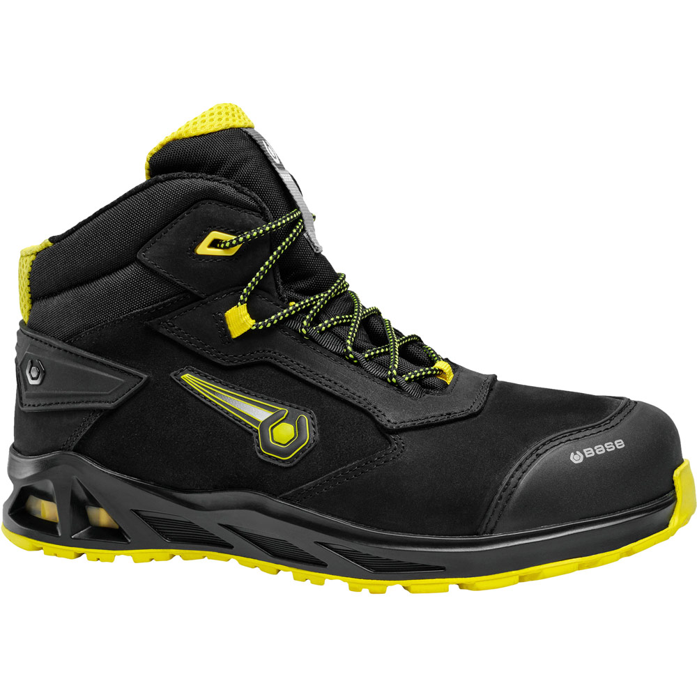Base K-Hurry Top Boot/K-Boogie Top Boot HRO FO SR - Black/Yellow
