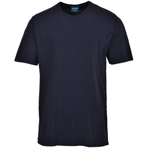 Portwest Thermal T-Shirt Short Sleeve - Dark Navy