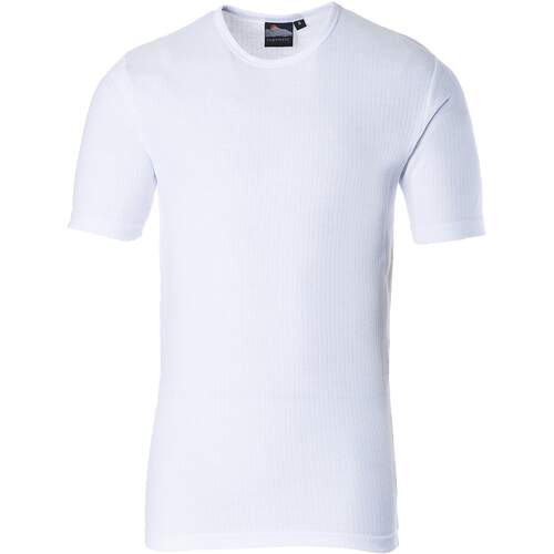 Portwest Thermal T-Shirt Short Sleeve - White