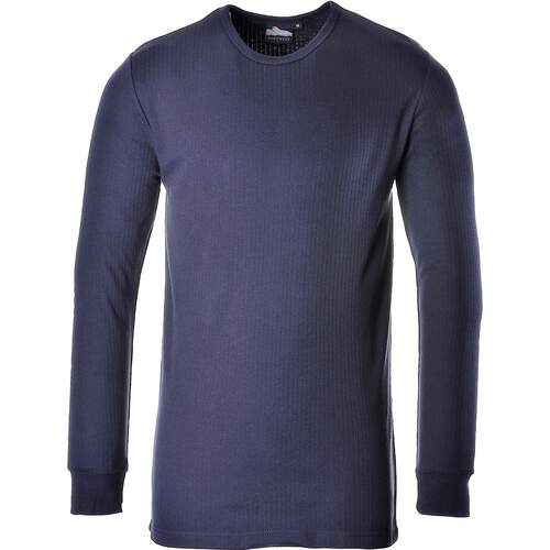 Portwest Thermal T-Shirt Long Sleeve - Navy