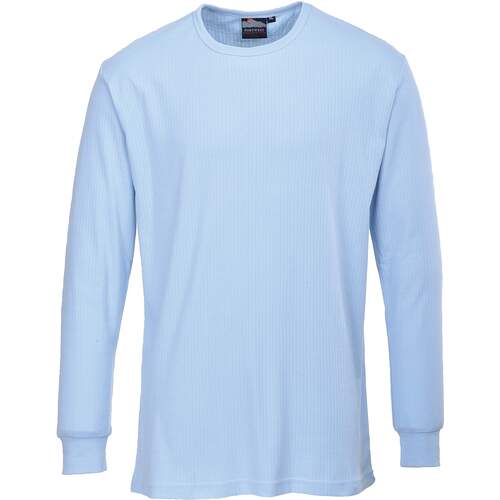 Portwest Thermal T-Shirt Long Sleeve - Sky Blue