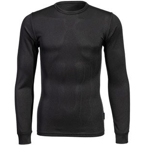 Portwest Women's Baselayer Top L/S - Black