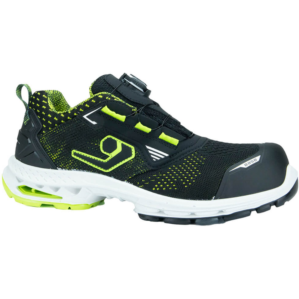 Base Stockholm S1PS ESD SC LG FO SR - Black/Green