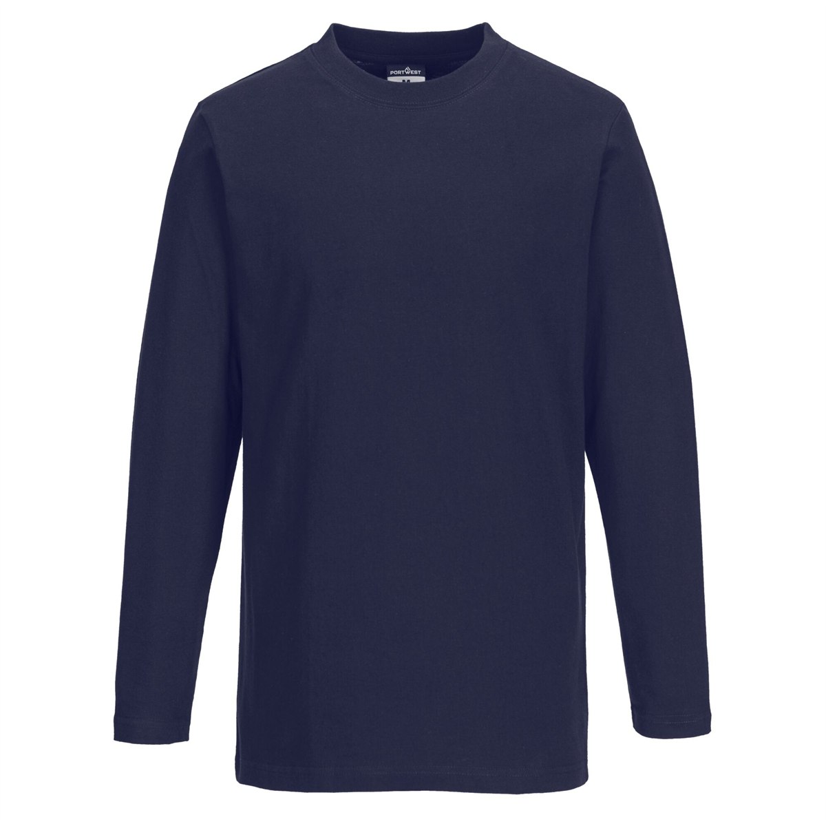 Portwest Long Sleeve T-Shirt - Navy