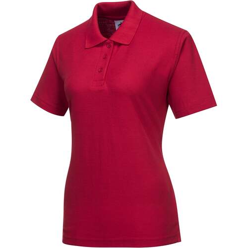 Portwest Naples Women's Polo Shirt - Red