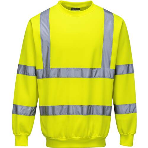 Portwest Hi-Vis Sweatshirt - Yellow