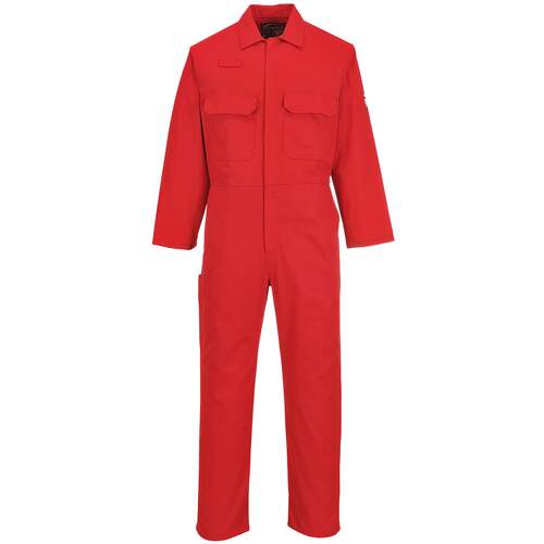Bizweld FR Coverall - Red Tall