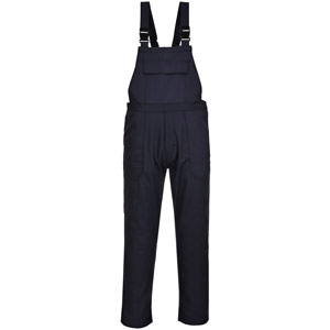 Portwest Bizweld Work FR Bib and Brace (BIZ4) - Dark Navy