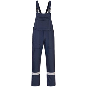Portwest Bizweld FR Bib and Brace - Dark Navy