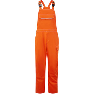 Portwest Bizweld Work FR Bib and Brace - Orange