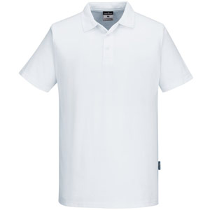 Portwest Mesh Air Pro Polo Shirt S/S - White