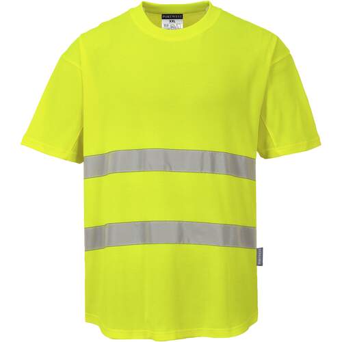Portwest Mesh T-Shirt - Yellow