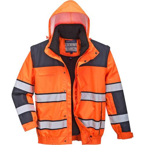Orange/Navy
