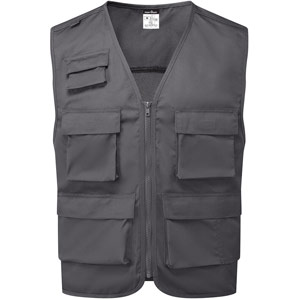 Portwest Work Vest - Metal Grey