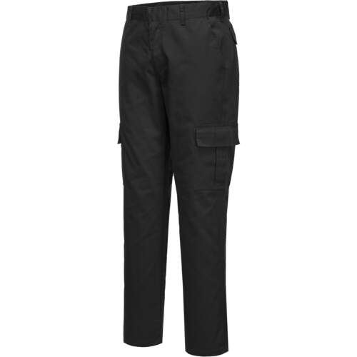 Portwest Slim Fit Combat Trouser - Black