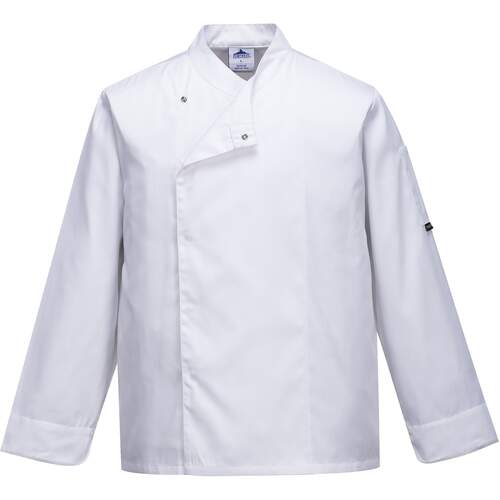 Cross-Over Chefs Jacket - White