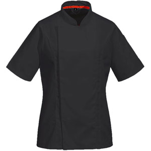 Portwest Chef's Women's Mesh Air Pro Jacket S/S - Black