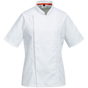 Portwest Chef's Women's Mesh Air Pro Jacket S/S - White