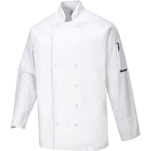 Portwest Dundee Chefs Jacket - White