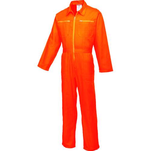 Portwest Cotton Boilersuit - Orange