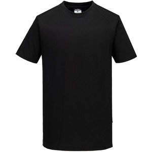 Portwest WX2 T-Shirt S/S - Black