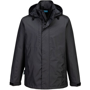 Portwest WX2 Eco Rain Jacket - Metal Grey