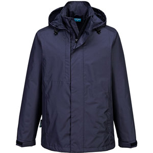 Portwest WX2 Eco Rain Jacket - Dark Navy