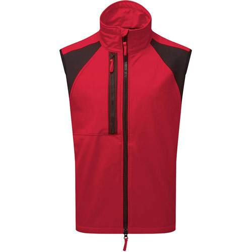 Portwest WX2 Eco Softshell Gilet (2L) - Deep Red