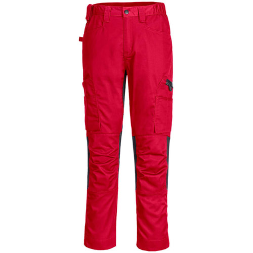 Portwest WX2 Eco Stretch Trade Trousers - Deep Red