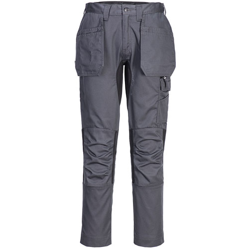 Portwest WX2 Eco Stretch Holster Trousers - Metal Grey