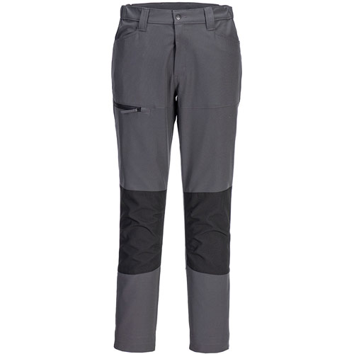 Portwest WX2 Eco Active Stretch Work Trousers - Metal Grey