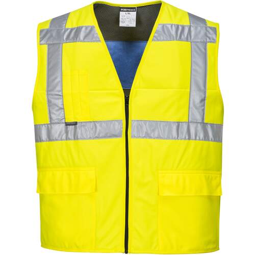Portwest High Vis Cooling Vest - Yellow