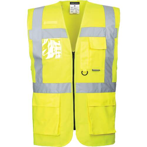 Portwest Social Distancing Executive Vest 2m - Yellow