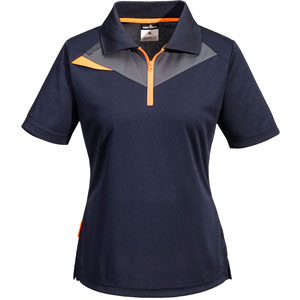 Portwest DX4 Women's Polo Shirt S/S - Navy