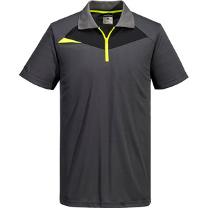 Portwest DX4 Polo Shirt S/S - Metal Grey