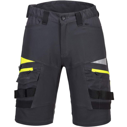 Portwest DX4 Detachable Holster Pocket Shorts - Metal Grey