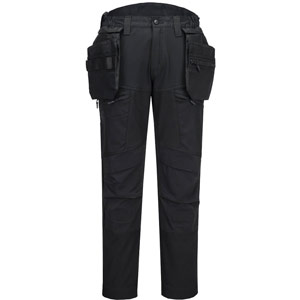 Portwest DX4 Softshell Holster Trousers (3L) - All Black