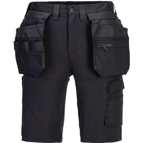 Portwest DX4 Craft Holster Shorts - Black
