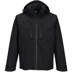 Portwest DX4 Rain Jacket - All Black