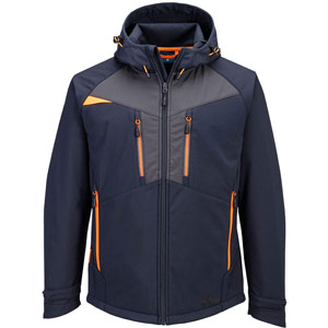 Portwest DX4 Hooded Softshell (3L) - Dark Navy