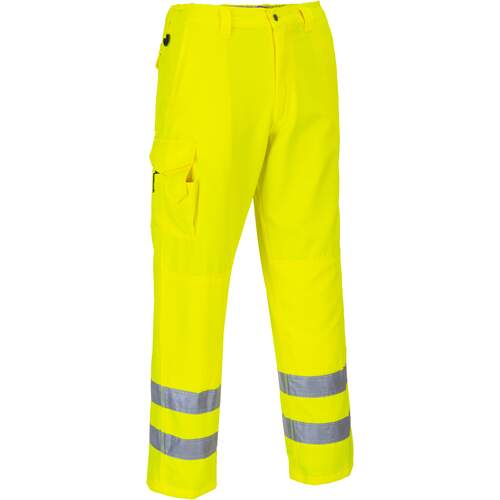 Portwest Hi-Vis Combat Trouser - Yellow