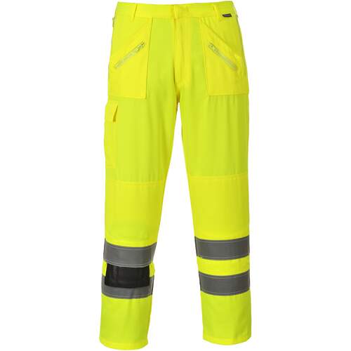 Portwest Hi-Vis Action Trousers - Yellow