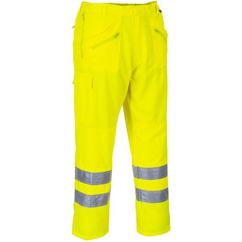 Portwest Hi-Vis Action Trousers - Yellow Tall