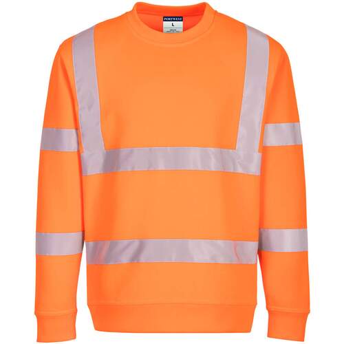 Portwest Eco Hi-Vis Sweatshirt - Orange
