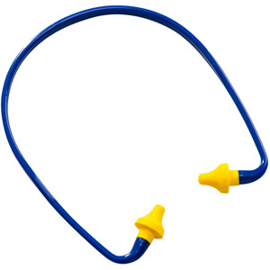 Portwest Banded Tapered Ear Plugs - Yellow